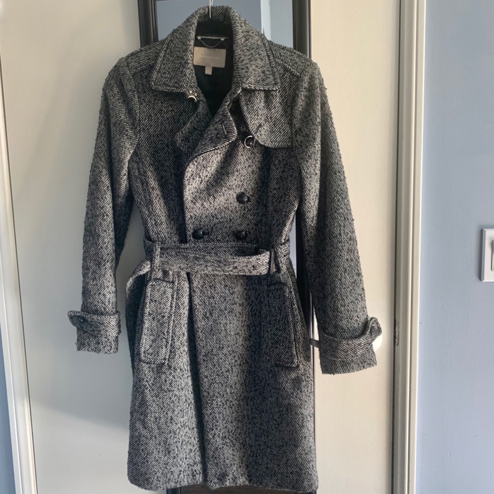 Dark Grey Coat Banana Republic - NWOT - Small
